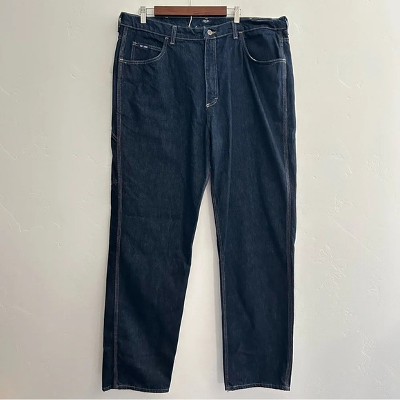 NWT Tyndale Workwear Jeans Arc Rated Flame Resistant Size 40/34 USA Made - Picture 1 of 11